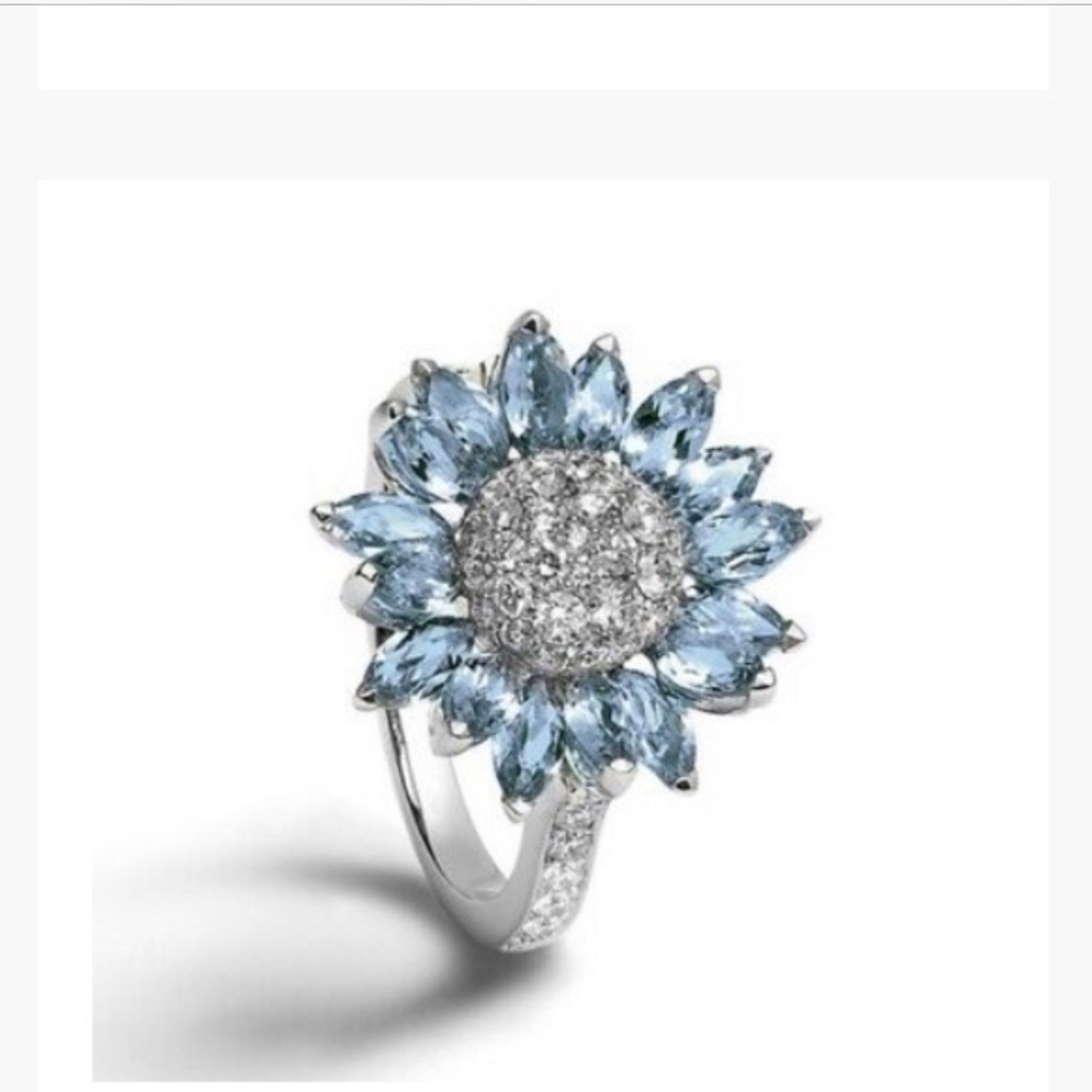 Nwt Sterling Silver Statement Ring - image 1